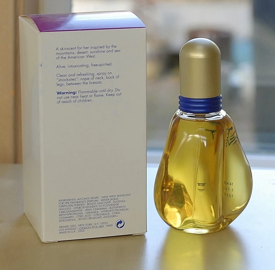 * 新西部女式 ARAMIS * 喷雾皮肤 100 毫升 3.4 盎司罕见大号 — 第 3/4 张图片