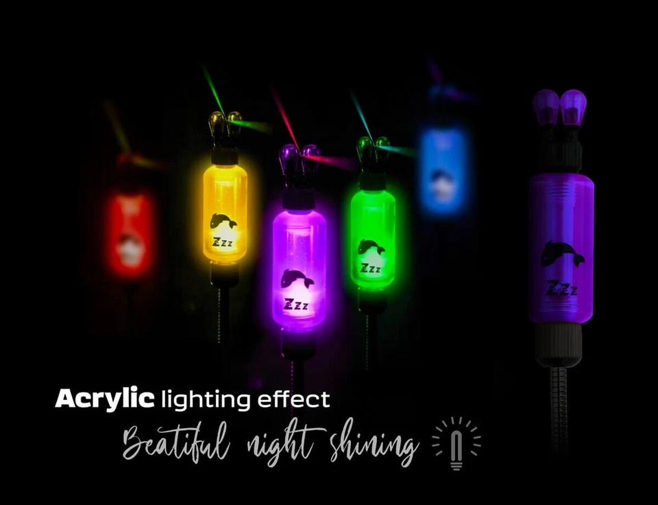 ZFISH BONITO LIGHT BOBBIN AVVISATORE VISIVO CARPFISHING LED COLORI VARI - Immagine 2 di 4