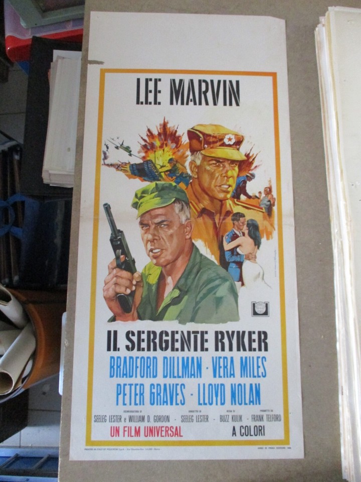 Locandina di Il sergente Ryker (1968)