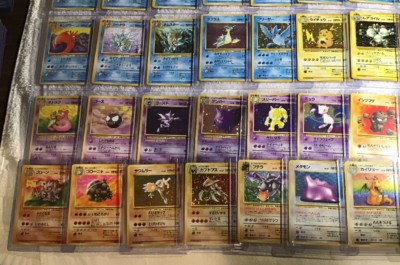 Japanese Pokemon Card Fossil Complete Full Set Rare NEAR