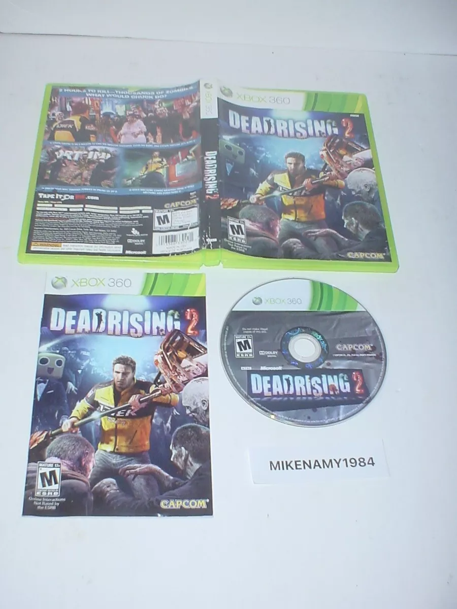 Dead Rising 2006 Xbox 360 LIVE Video Game Case Manual – Touched By