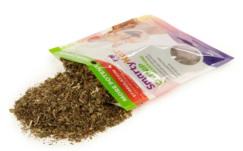 Smartykat Silvervine Catnip Bag .75 Pure Potent catnip - Image 2 of 4