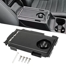 Locking Central Armrest Vault Safe Case W/ Storage Box For 2023-2025 Honda CR-V