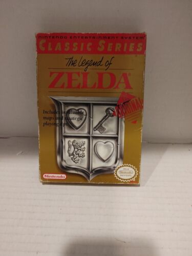 Nintendo The Legend Of Zelda Classic Series Game Missing Manual Map Dmg - Picture 1 of 12