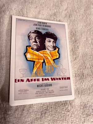 Ein Affe im Winter - Belmondo, Gabin | 1962 | Cinema Filmplakatkarte
