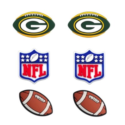 NFL Green Bay Packers Football Team For Crocs Shoe Charms Jibbitz  pieces