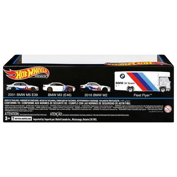 Hot Wheels Premium Collector Set Assortment HCR52 BMW M series box 2022 - Image 4 of 4