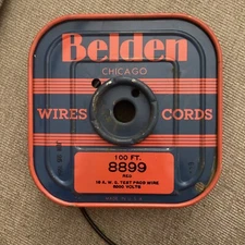 Amphenol 8899 002 Black 75FT / Test Prod Wire 18AWG