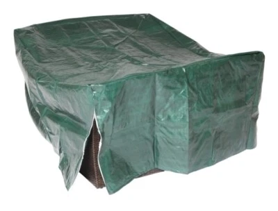 Merxx 1Stück Abdeckhülle für Set Teramo grün 190 x 140 x 82 cm PE