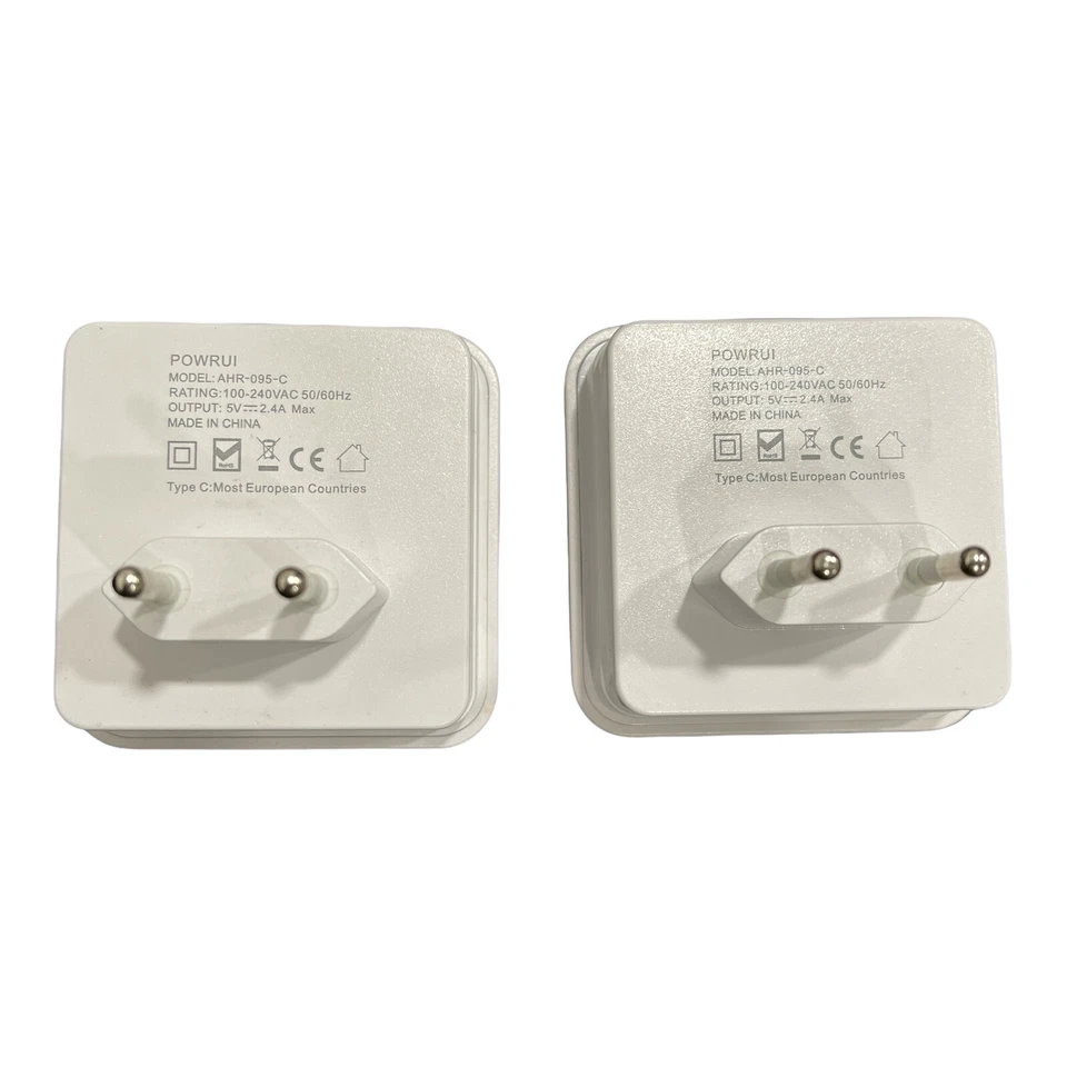 International Power USB Wall Plug Surge Protector Output 5V 2 Pack - Image 2 of 4