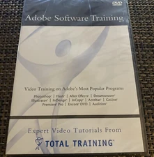 Total Training Adobe Design Bundle Training Professional Series complete as show