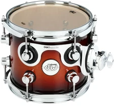 DW Design Series Rack Tom - 7 x 8 inch - Tobacco Burst