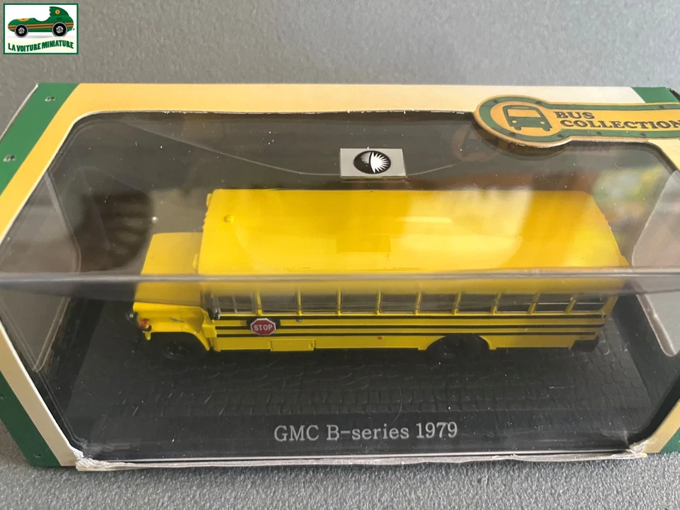 Voiture miniature GMC B-Series 1979 Autobus Autocar Bus Collection Atlas 1/72 - Photo 3/4
