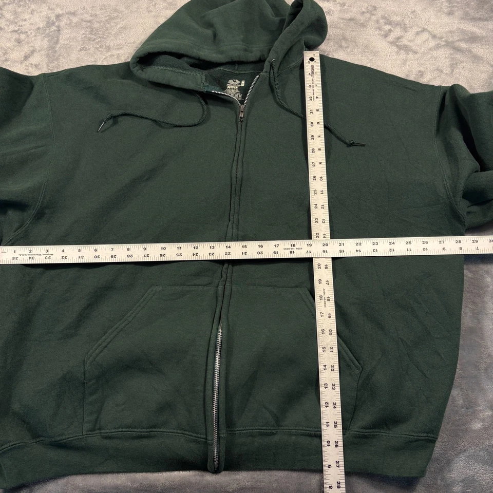 Philadelphia Eagles Sudadera con Capucha Para Hombres 3XL Verde Fruta del Telar Fútbol NFL Gráfico Foto 3 de 4