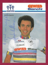Moreno Argentin - Italy cycling - World Champion 1986 Road - Flanders -