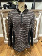 Ladies XL Kerrits Fleece 3/4 Zip Fleece Top Shirt