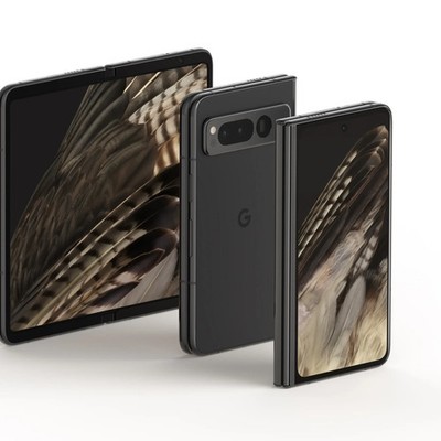 Google Pixel Fold - 256GB - Black  (Carrier Unlocked) (LCD spot outer screen)