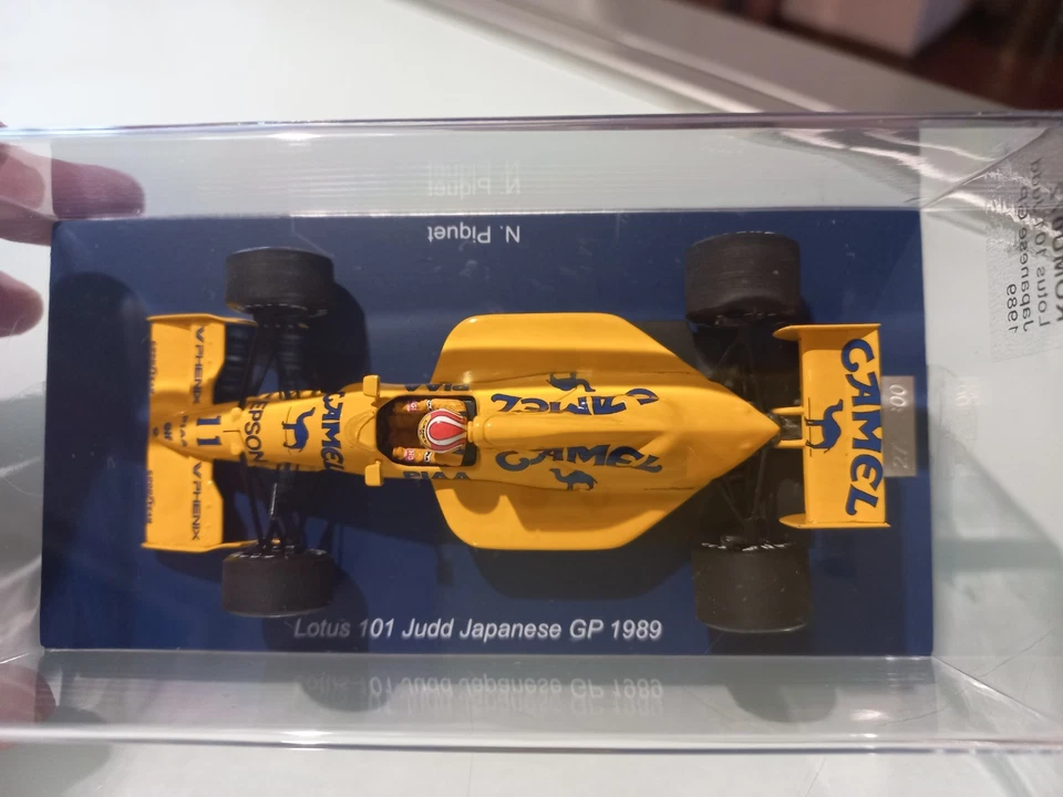 LOTUS 101 JUDD #11 N.Piquet - JAPAN GP 1989 - Limit.Edit. SPARK/ROMU Ref.ROMU072 - Immagine 2 di 4