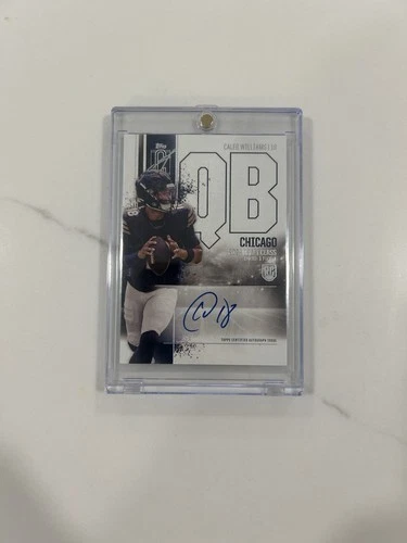 2025 Topps Caleb Williams Shop for 2025 Topps Signature Class Football Chrome Autographs on eBay (Raw)