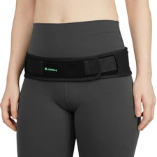 Sacroiliac SI Joint Hip Belt for Women and Men - Adjustable Compression Pelvi...