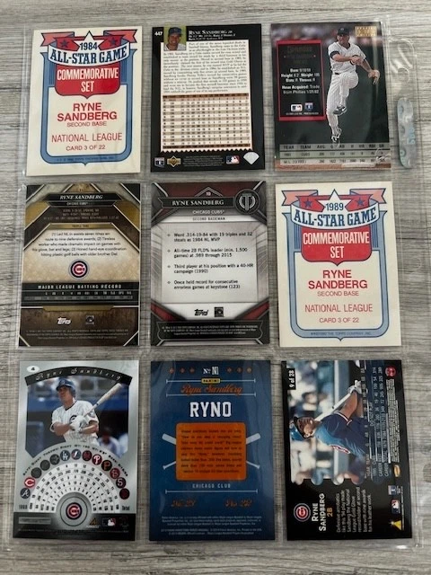 2013 Ryne Sandberg Panini Hometown Heroes Nickname Ryno - Image 2 of 2