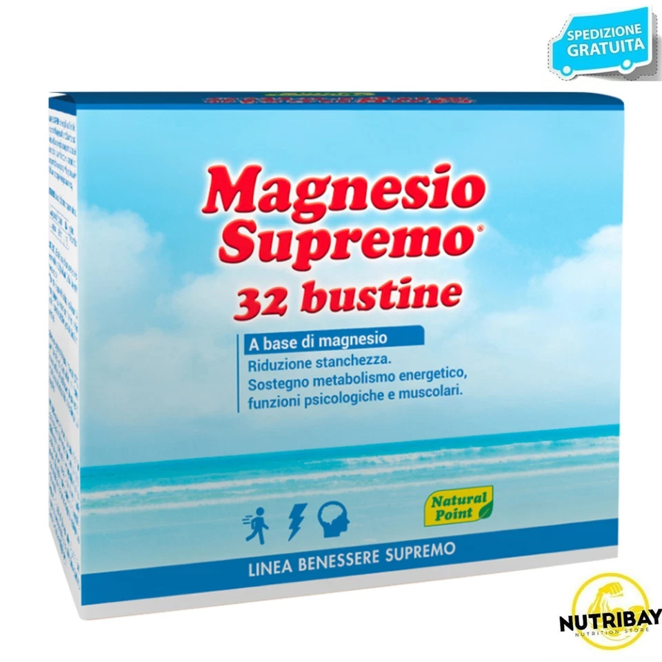 NATURAL POINT MAGNESIO SUPREMO 32 bustine