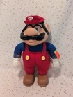 VTG Super Mario Bros Toy Vinyl Plush Nintendo w/ Toys R Us Tag Applause 12"