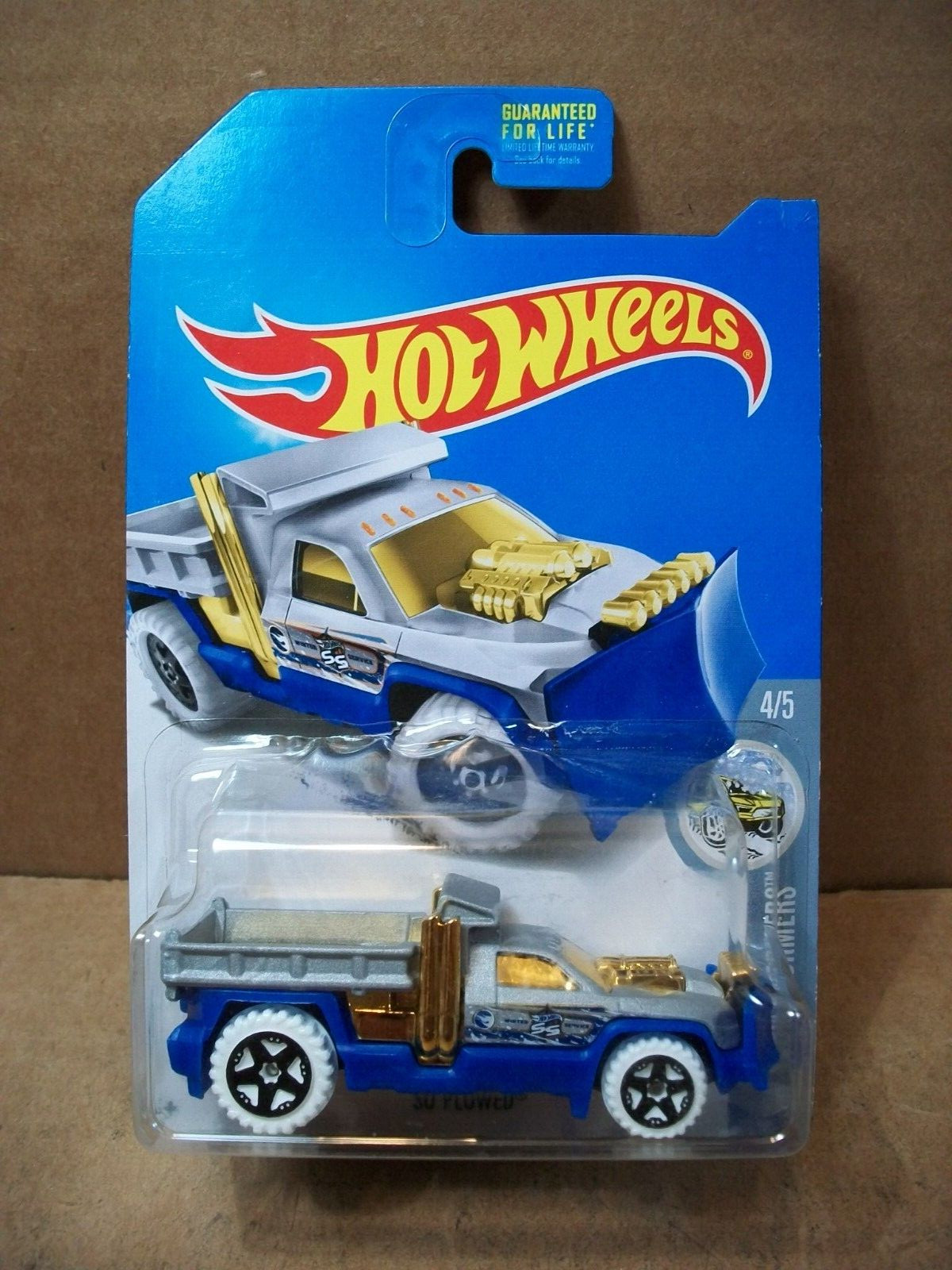 2016 Hot Wheels ~ HW Snow Stormers  ~ So Plowed ~ Treasure Hunt ~ #4/5