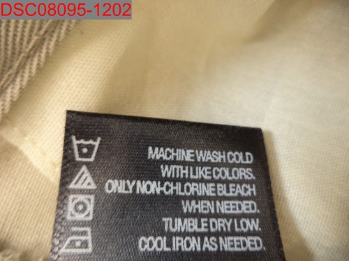 NWOT - Small Stain, Gegrge Boys' Khaki Adjustable Waist Uniform Pants, Size 4S - Picture 7 of 7