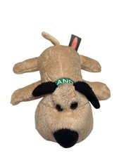 Melissa  Doug Sandy Plush Dog Toy Beige 10" Polyester Fiber Stuffed Animal 59e