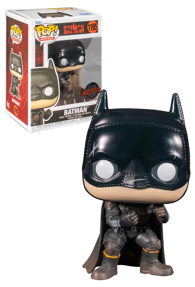 Funko POP! Movies The Batman #1195 Batman (Battle Damaged) - New, Mint  Condition