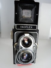 VINTAGE Zeiss Ikon IKOFLEX Iia T ZEISS-OPTON TESSAR 75/3.5 Lens. READ