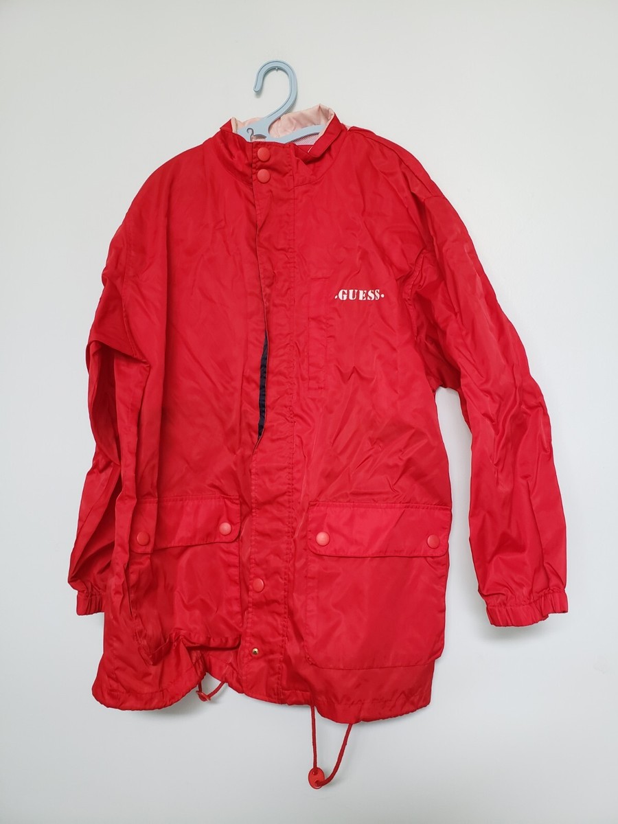 Vtg Guess Classics Marine USA XL Jacket Full Zip Long Sleeve Vtg Guess Classics Marine USA XL Jacket Full Zip Long Sleeve