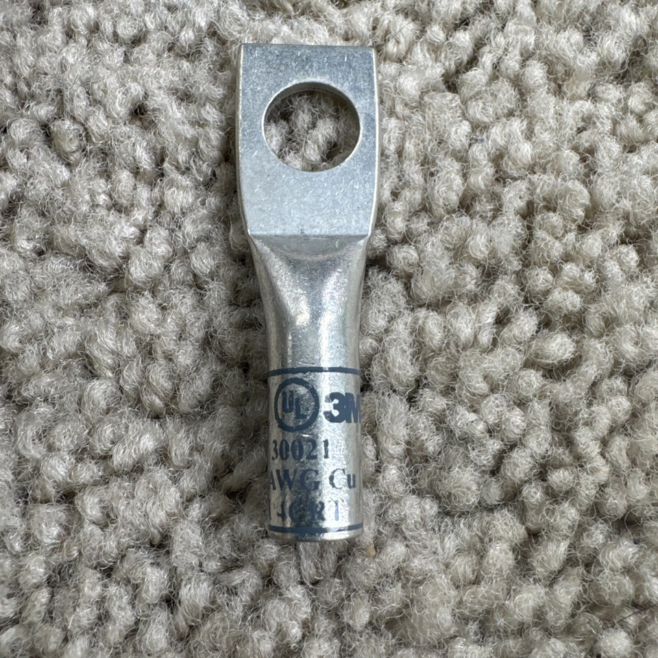 3M 30021 Copper Compression Lugs 4AWG (Qty 50) - Image 2 of 4