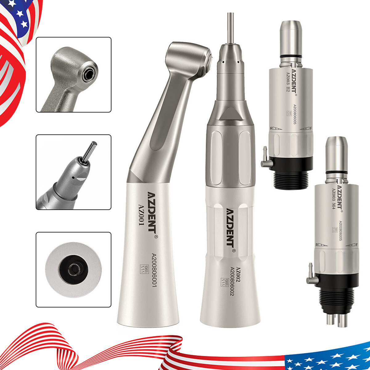Dental Turbine Unit Weak Suction 2/4Hole /LED High Speed