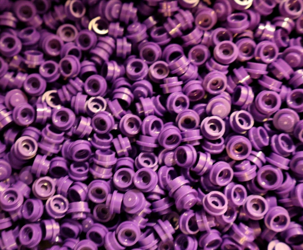 50 Lego dark purple studs parts pieces Inv 298 | eBay