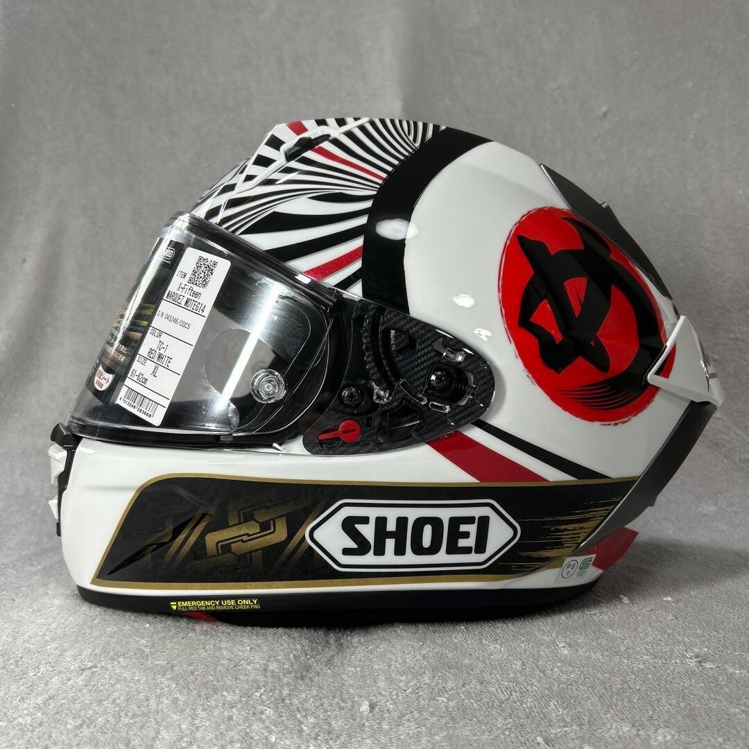SHOEI X-Fifteen MARQUEZ MOTEGI4 Size XL 61-62cm TC-1 (Red