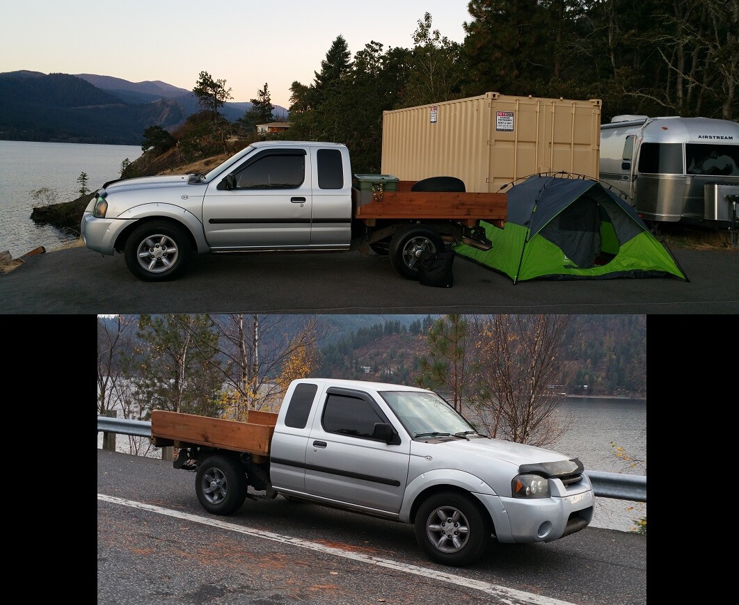 Nissan Frontier Custom Wooden Flatbed 2000 2004 EBay