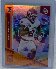 CEEDEE LAMB 2020 PANINI CHRONICLES DRAFT PICKS ELITE ORANGE RC #D 19/20