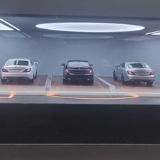 1:64 MJ pressofuso MERCEDES-BENZ CLS63 AMG tiro stazione freno carro modelli auto