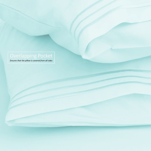 Twin Size Double Brushed Microfiber Hotel Style Bed Sheets,Deep Pocket Sheet Set - Picture 21 of 359