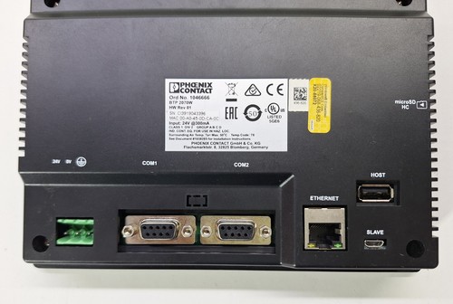 Phoenix Contact BTP 2070W - 1046666 - 7” Touch Screen - TFT Panel - NEW OPEN BOX - Picture 14 of 17