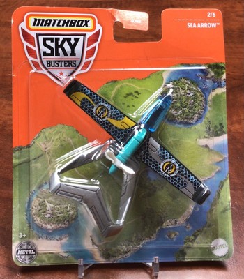 Matchbox 2022 Sky Busters #2/6 Sea Arrow #HFX61 1:64 Scale Diecast