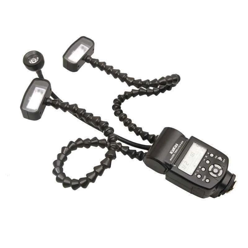 K808 K-808 Macro Twin Flash Light Speedlite Dual Flash For Canon Nikon Sony SLR - Image 2 of 4