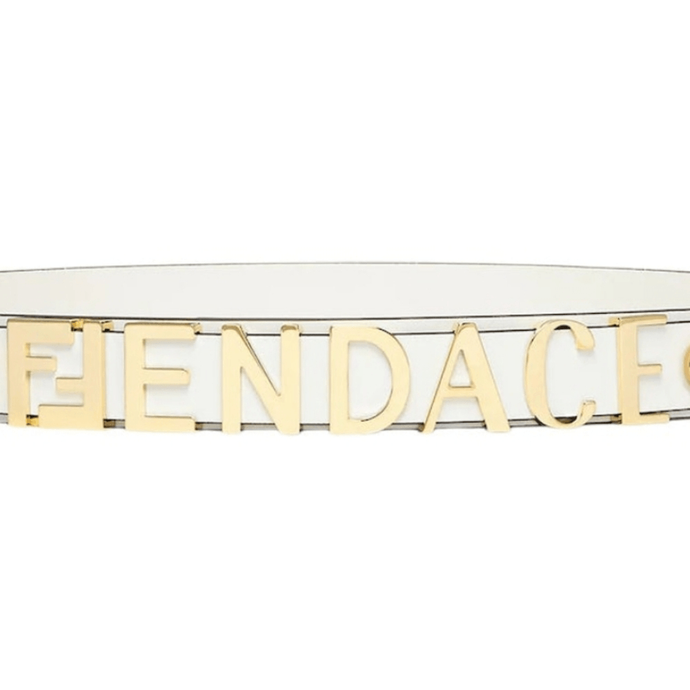 NWT FENDACE FENDI VERSACE BELT SIZE 85/34 | eBay