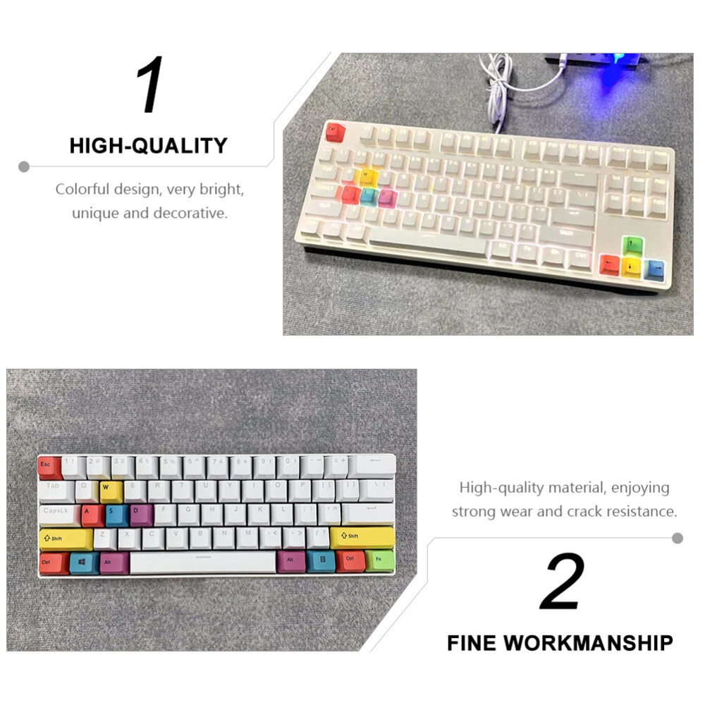 Upgrade Your Gaming Setup with Durable Metal & Pudding Keycaps for Mechanical Keyboards – Enhanced Style & Performance!