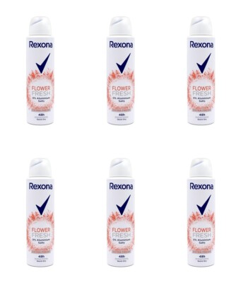 Rexona Women Flower Fresh Deo Spray , 6x150ml EAN8720181005749