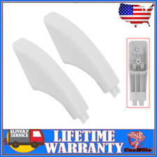 Set of 2 WB07K10043 for GE Hotpoint Oven Handle End Cap White WB7T10144 AP314030
