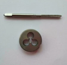  No. 2-56UNC Plug Tap Die Threading Tool for Machine UNC 2-56 Right Hand