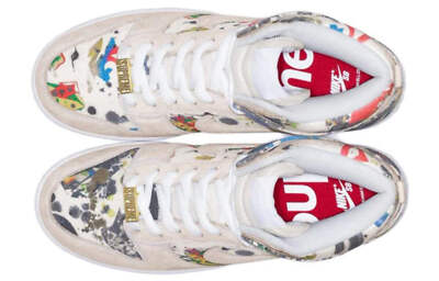 Size 7 - Nike Supreme x Dunk SB High Rammellzee for sale